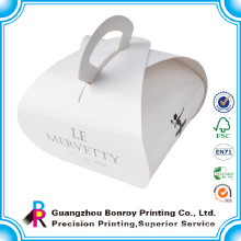 Art paper printing custom bakery paper box for shoes